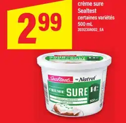 Maxi CRÈME SURE SEALTEST, 500 mL offer