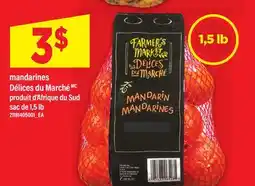 Maxi MANDARINES DÉLICES DU MARCHÉ, 1,5 LB offer