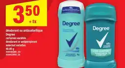 Maxi DÉODORANT OU ANTISUDORIFIQUE DEGREE | DEODORANT OR ANTIPERSPIRANT, 48-85 G offer