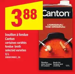 Maxi BOUILLON À FONDUE CANTON | FONDUE BROTH, 1 L offer