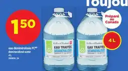 Maxi EAU DÉMINÉRALISÉE PCMD DEMINERALIZED WATER 4 L offer