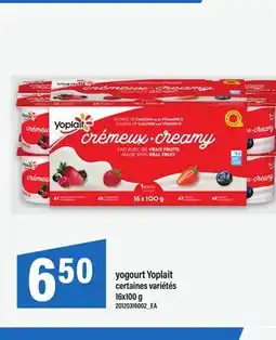 Maxi YOGOURT YOPLAIT, 16X100 G offer