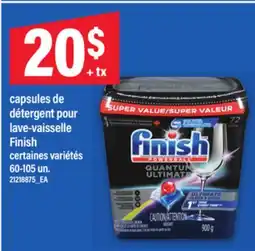 Maxi CAPSULES DE DÉTERGENT POUR LAVE-VAISSELLE FINISH, 60-105 UN offer