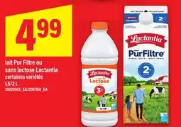 Maxi LAIT FILTRE LACTANTIA SANS LACTOSE LACTANTIA offer