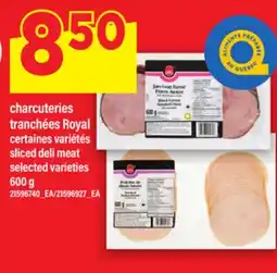 Maxi CHARCUTERIES TRANCHÉES ROYAL | SLICED DELI MEAT, 600 G offer