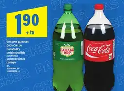 Maxi BOISSONS GAZEUSES COCA-COLA OU CANADA DRY, 2 L offer