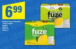Maxi THÉ GLACÉ FUZE OU PEACE TEA, 12X341 ML offer