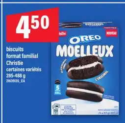 Maxi BISCUITS FORMAT FAMILIAL CHRISTIE, 285-488 G offer