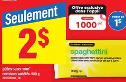 Maxi PÂTES SANS NOM , 900 G offer
