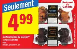 Maxi MUFFINS DÉLICES DU MARCHÉ, 6 UN offer