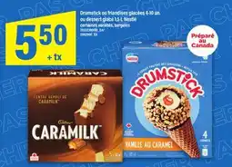 Maxi DRUMSTICK OU FRIANDISES GLACÉES 4-10 UN. OU DESSERT GLACÉ 1,5 L NESTLÉ offer
