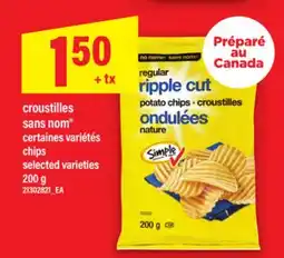 Maxi CROUSTILLES SANS NOM | CHIPS, 200 G offer