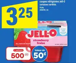 Maxi COUPES RÉFRIGÉRÉES JELL-O, 4 UN offer