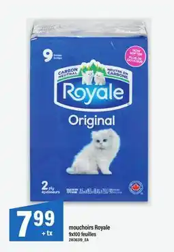 Maxi MOUCHOIRS ROYALE, 9X100 FEUILLES offer