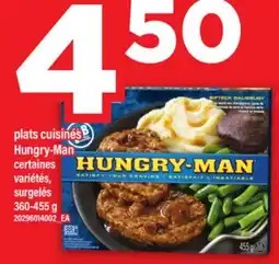 Maxi CUISINÉS HUNGRY-MAN, 360-455 g offer