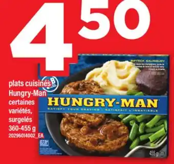 Maxi CUISINÉS HUNGRY-MAN, 360-455 g offer
