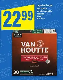 Maxi CAPSULES DE CAFÉ VAN HOUTTE, 30 UN offer