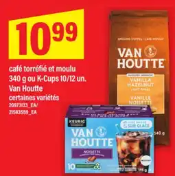 Maxi CAFÉ TORRÉFIÉ ET MOULU 340 G OU K-CUPS 10/12 UN. | VAN HOUTTE offer