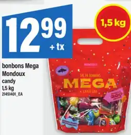 Maxi BONBONS MEGA MONDOUX CANDY, 1,5 KG offer