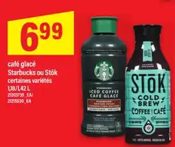 Maxi CAFÉ GLACÉ STARBUCKS OU STŌK, 1,18/1,42 L offer