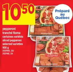 Maxi PEPPERONI TRANCHÉ ROMA | SLICED PEPPERONI, 900 G offer