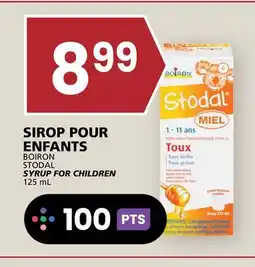 Rachelle-Bery Grocery BOIRON STODAL SYRUP FOR CHILDREN offer