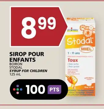 Rachelle-Bery Grocery BOIRON STODAL SYRUP FOR CHILDREN offer