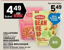 Rachelle-Bery Grocery PRANA BEAN ME UP (325 g), PRANA (300 g) or PRANA (250 g) SNACKS OR ORGANIC CEREAL OR CHIA offer