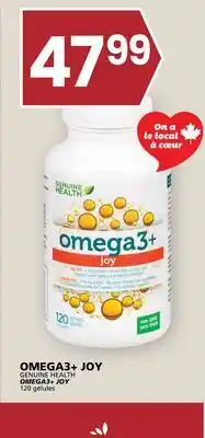 Rachelle-Bery Grocery GENUINE HEALTH OMEGA3+ JOY offer