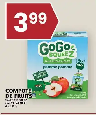 Rachelle-Bery Grocery GOGO SQUEEZ FRUIT SAUCE offer