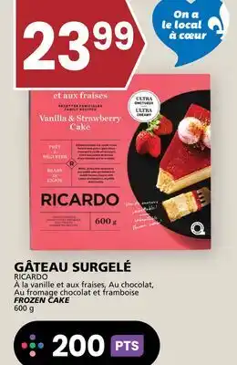 Rachelle-Bery Grocery RICARDO FROZEN CAKE offer