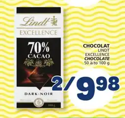 Marché Bonichoix LINDT EXCELLENCE CHOCOLATE offer