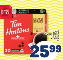Marché Bonichoix CAFÉ TIM HORTONS K-CUP offer