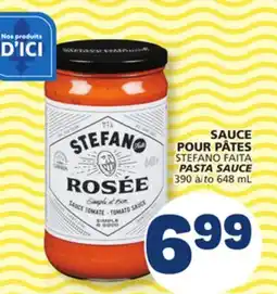 Marché Bonichoix STEFANO FAITA PASTA SAUCE offer