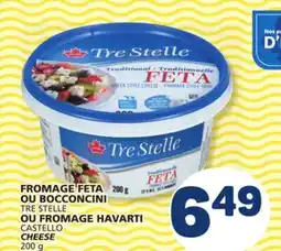 Marché Bonichoix TRE STELLE or CASTELLO CHEESE offer