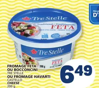 Marché Bonichoix TRE STELLE or CASTELLO CHEESE offer