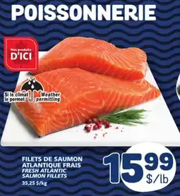 Marché Bonichoix FRESH ATLANTIC SALMON FILLETS offer