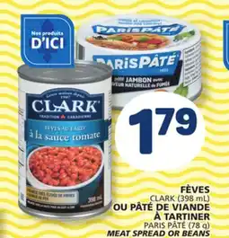 Marché Bonichoix PARIS PÂTÉ MEAT SPREAD OR BEANS offer