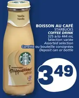 Marché Bonichoix STARBUCKS COFFEE DRINK offer