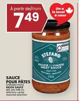 Rachelle-Bery Grocery STEFANO FAITA PASTA SAUCE offer