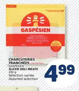 Marché Bonichoix GASPÉSIEN SLICED DELI MEATS offer