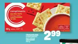 Marché Bonichoix COMPLIMENTS Jazz (200 g) CRACKERS 450 g offer