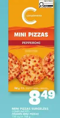 Marché Bonichoix COMPLIMENTS FROZEN MINI PIZZAS offer