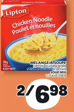 Marché Bonichoix KNORR SOUP MIX offer
