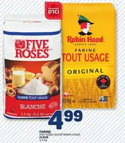 Marché Bonichoix FIVE ROSES OR ROBIN HOOD FLOUR offer