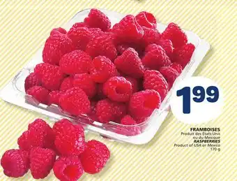 Marché Bonichoix RASPBERRIES offer