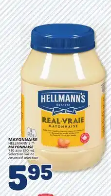 Marché Bonichoix HELLMANN'S MAYONNAISE offer