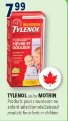 Familiprix Selected Products for infants or children offer