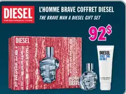 Familiprix DIESEL, THE BRAVE MAN A DIESEL GIFT SET offer