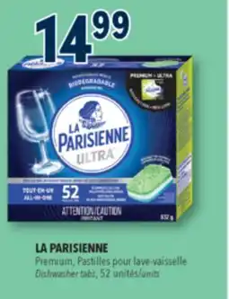 Familiprix LA PARISIENNE, Dishwasher tabs, 52 units offer